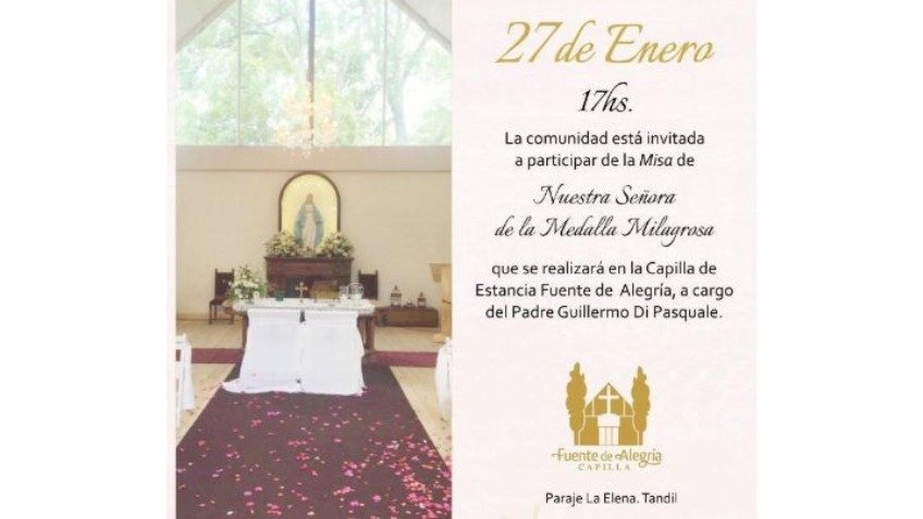 Misa de Nuestra Señora de la Medalla Milagrosa
